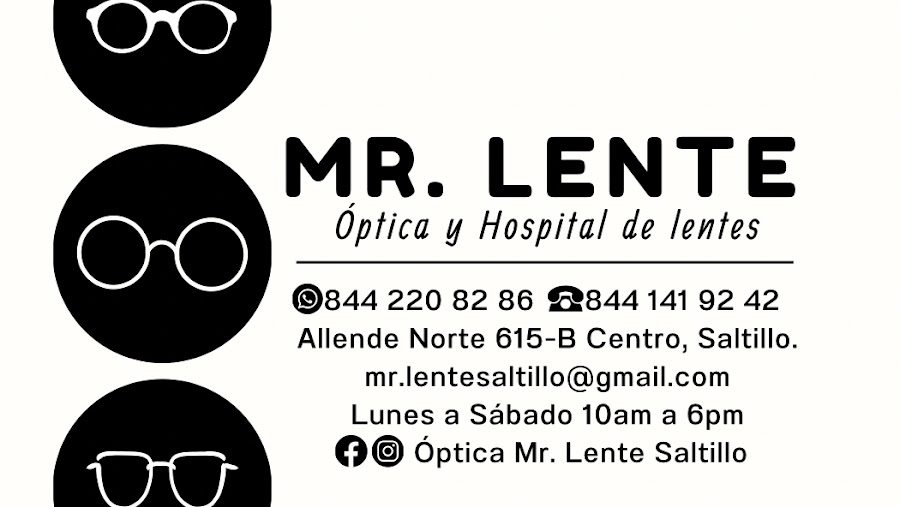 Óptica Mr. Lente Saltillo