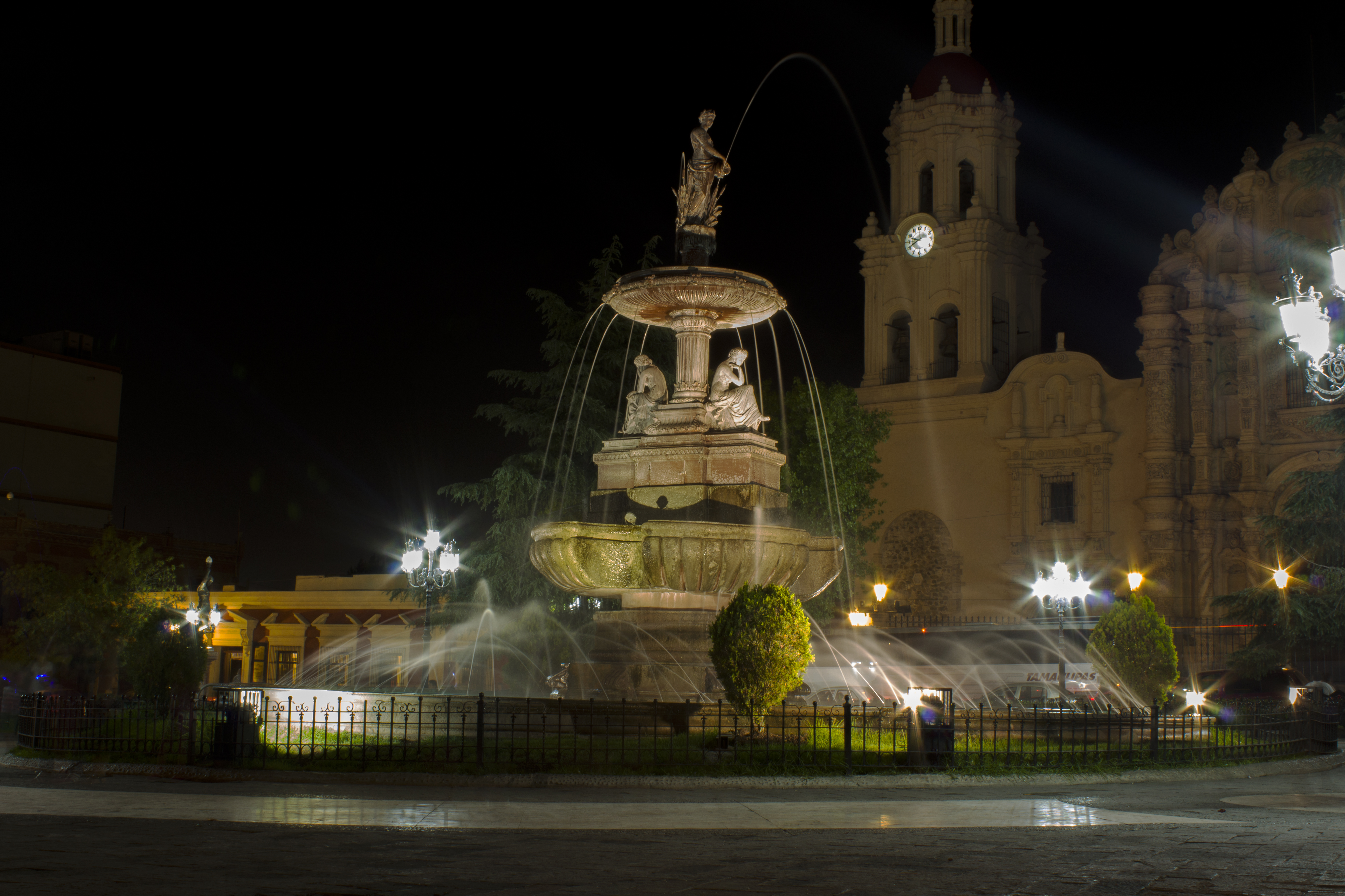 Fuente en el centro histórico
